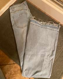 wide leg jeans