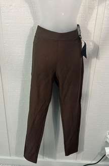 Kay Unger Brown Ponte Pant Size XL NWT