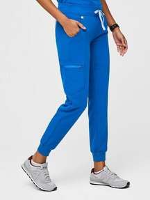Figs Zamora Jogger Royal Blue Scrub Pants Size XS