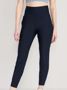 Powersoft Navy Blue High-Rise Leggings Joggers Go-Dry