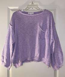 Purple Sweater