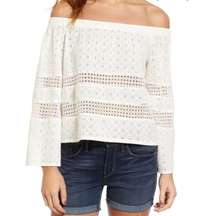 Rebecca Minkoff Coronado Off the Shoulder Blouse XS