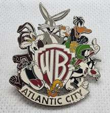 Vintage Warner Brothers Atlantic City Pin