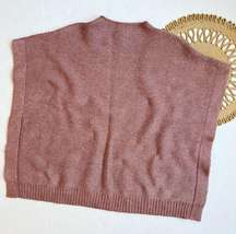 Universal Thread Mauve Pink Poncho Sweater