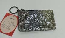 Ivory Ella Glitter Ombre Card Wallet Coin Purse bag Gold Silver New