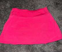 Hot Pink Athletic Skirt 