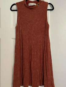 Vintage Havana rust colored mini dress or tunic