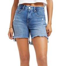 Good American Denim Indigo154 Bermuda Shorts US 2/26