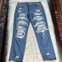 American Eagle Distressed TomGirl Jeans