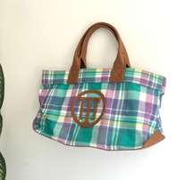 Plaid Medium Tote Bag