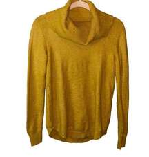 Tahari Mustard Turtleneck Sweater