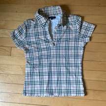 Burberry Style Polo Shirt