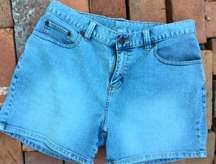 Rivited by Lee Lightwash High Waisted Jean Shorts