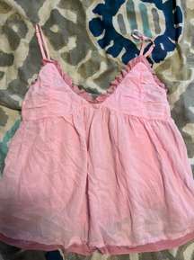 Pink Babydoll Tank