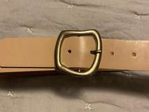 Target Beige Belt Abstract Buckle