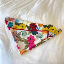 Zara Floral Printed Summer Boho Scarf Multicolor