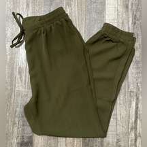 Olive Green Joggers size Medium