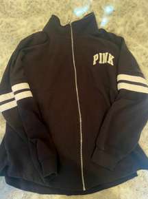PINK Victoria’s Secret Black zip-up