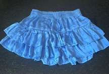 Blue  Skirt