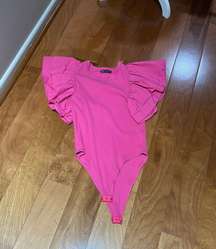 Neon Pink Bodysuit