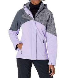 Arctix Womens Exhibition Insulated Jacket in Diamond Print Lilac