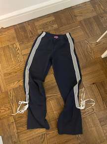 Track Pants With Ties On The Side