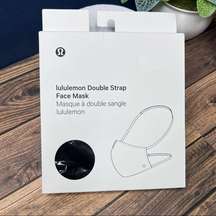 Double Strap Face Mask NWT Unopened/Unused *BRAND NEW* (Black)