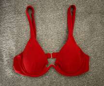 Red Underwire Bikini