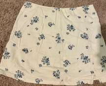 Floral Mini Skirt