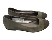 Benetton Grey flats suede  40 9.5/10 United colors of Benetton