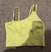 Yellow Sports Bra