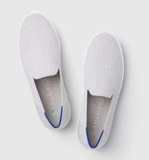 Rothy's Salt White Honeycomb Knit Sneakers 9.5