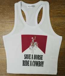 Save A Horse Ride A Cowboy Tank 