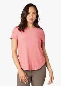 Featherweight Tee In Salmon