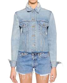 Destroyed Denim Jacket