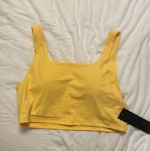 Mono B Yellow Sports Bra