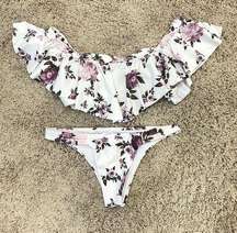 Agua Bendita Floral Bikini Size Small