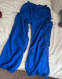 Blue Cargo Pants 