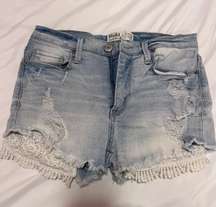 Light Blue Jean Shorts