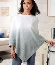 Barefoot Dreams CozyChic Ultra Lite OceanBreeze Poncho W-362