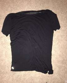 T Shirt With Mesh In Back 