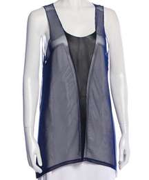 SACHIN + BABI PYRAMID BLUE TANK TOP M