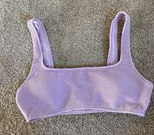 Purple Bikini Top
