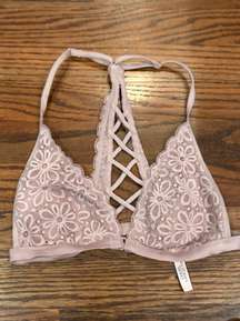 vintage victorias secret purple lace bra