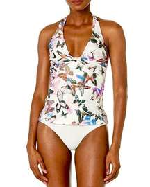 New. DKNY butterfly tankini top. Retails $88