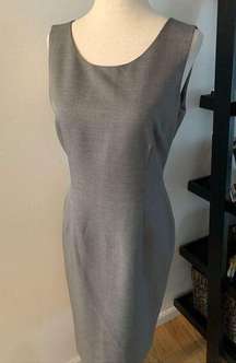 Kasper gray work dress size 4
