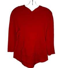 Femme by Tresics Red Hoody Shirt