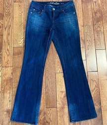 INC Denim Boot Leg Regular Fit Slight Flare Jeans