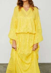 We are HAH Royal HAHness Yellow Dress XS/SM NWT