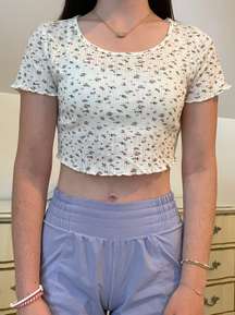 white crop top 